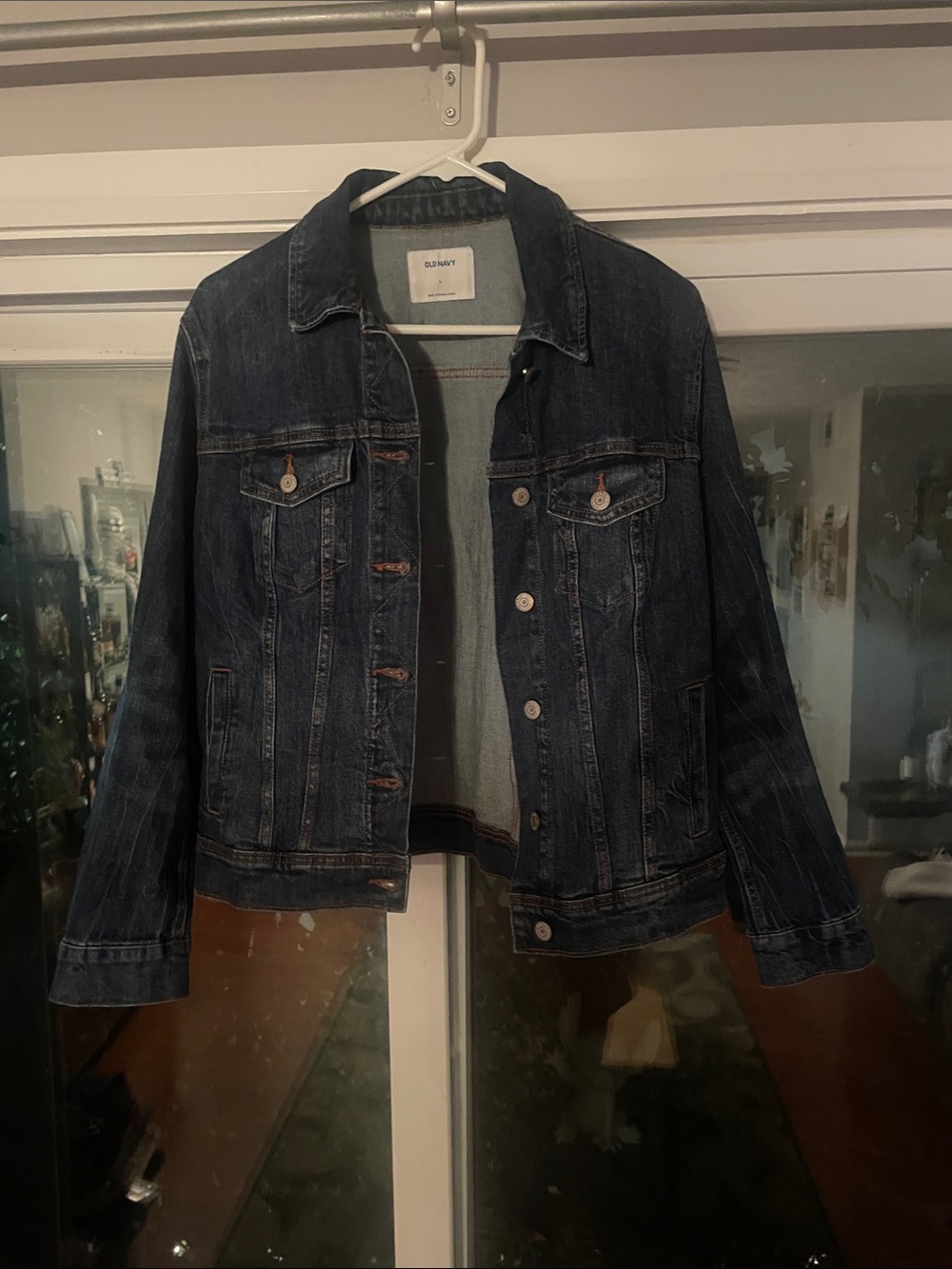 Old Navy Dark Blue Denim Jacket